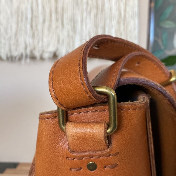 Madewell Tan Leather Shoulder Bag - Picture 7 of 16